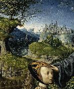 Oostsanen, Jacob Cornelisz van Christ Appearing to Mary Magdalen as a Gardener oil painting artist
